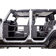 Rampage by RealTruck Tube Doors for Jeep Wrangler JL | Steel, Black | 7685 | Compatible with 2018 - 2024 Jeep Wrangler JL Unlimited 4-Door