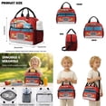 thumbnail image 5 of Kuiaobaty Fire Truck Print Backpack and Pencil Case Set for Girls Boys Large Capacity Bookbags and Lunch Box with Bottle Holder Roomy Casual Backpack and Lunch Bag Set for School Camping, 5 of 7