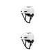 thumbnail image 1 of Toystoory Niños adultos Ciclismo Casco Deportes Ventilación Sombrero Skateboarding Patinaje sobre ruedas Niños Niñas Adolescentes Jóvenes Blanco L 2piezas, 1 of 6