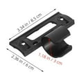 thumbnail image 2 of Masteelf Plastic Bike Bicycle Pump Holder Clip Bracket Bicycle Pump Holder Portable Pump Holder Inflator Frame Bracket Mount Fixing Clip, 2 of 8