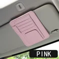 thumbnail image 3 of Organizador de visera solar para coche, soporte para gafas de sol con múltiples bolsillos, almacenamiento para tarjetas de visita, accesorios para Interior de coche, 3 of 5