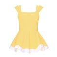 thumbnail image 4 of Disney-traje de baño de Mickey Mouse para niña, 2 piezas, vestido de vacaciones, disfraz de princesa Bella Aurora, Bikini para niños, 4 of 4