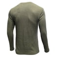 thumbnail image 4 of Fesfesfes Long Sleeve Shirt Men Solid Casual Pullover Long Sleeve V-neck Close To The Body Not Hooded Shirt Blouse Clearance Under $10, 4 of 4