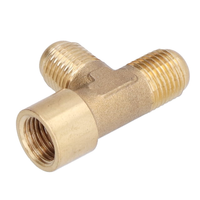 Line Splitter, 3 Way Fine Processing T Plumbing Fitting for Portable Dishwasher for Kitchen for Air Compresser for Bathroom