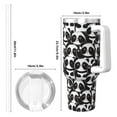 thumbnail image 4 of Pofeuu Panda Print 40oz Ice Bully With Handle And Straw Stainless Steel Vacuum Insulated Cup And 2 In 1 Straw Lid, 4 of 8