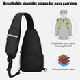 thumbnail image 6 of Eagokdc Women's Crossbody Handbags, Unisex Lightweight Handbags, Medium Capaity Chest Bags for Hiking, Camping, Outdoor Trip, and Training, 6 of 6