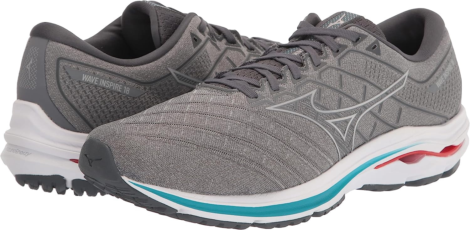 Mizuno Wave Inspire 18 Men\'s Running Shoes Grey Size 14 Wide‎ Test: Mizuno Wave Inspire 18 | Read the review here! - Blog main image 4