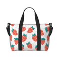 thumbnail image 2 of Sigee Strawberries for Hand Travel Bag,Sports Tote Gym Bag for Men and Women, 2 of 7