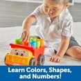 thumbnail image 4 of Camión volquete Tony the Peg Stacker de Toy Learning Resources, más de 18 meses, 4 of 6