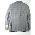 thumbnail image 4 of Tallia Men's Slim Fit Wool Sport Coat Blazer Brown 42S, 4 of 4