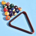 thumbnail image 4 of Games Sports Expert Mahogany Billiard 8-ball Triangle Or 9-ball Diamond Pool B, 4 of 4