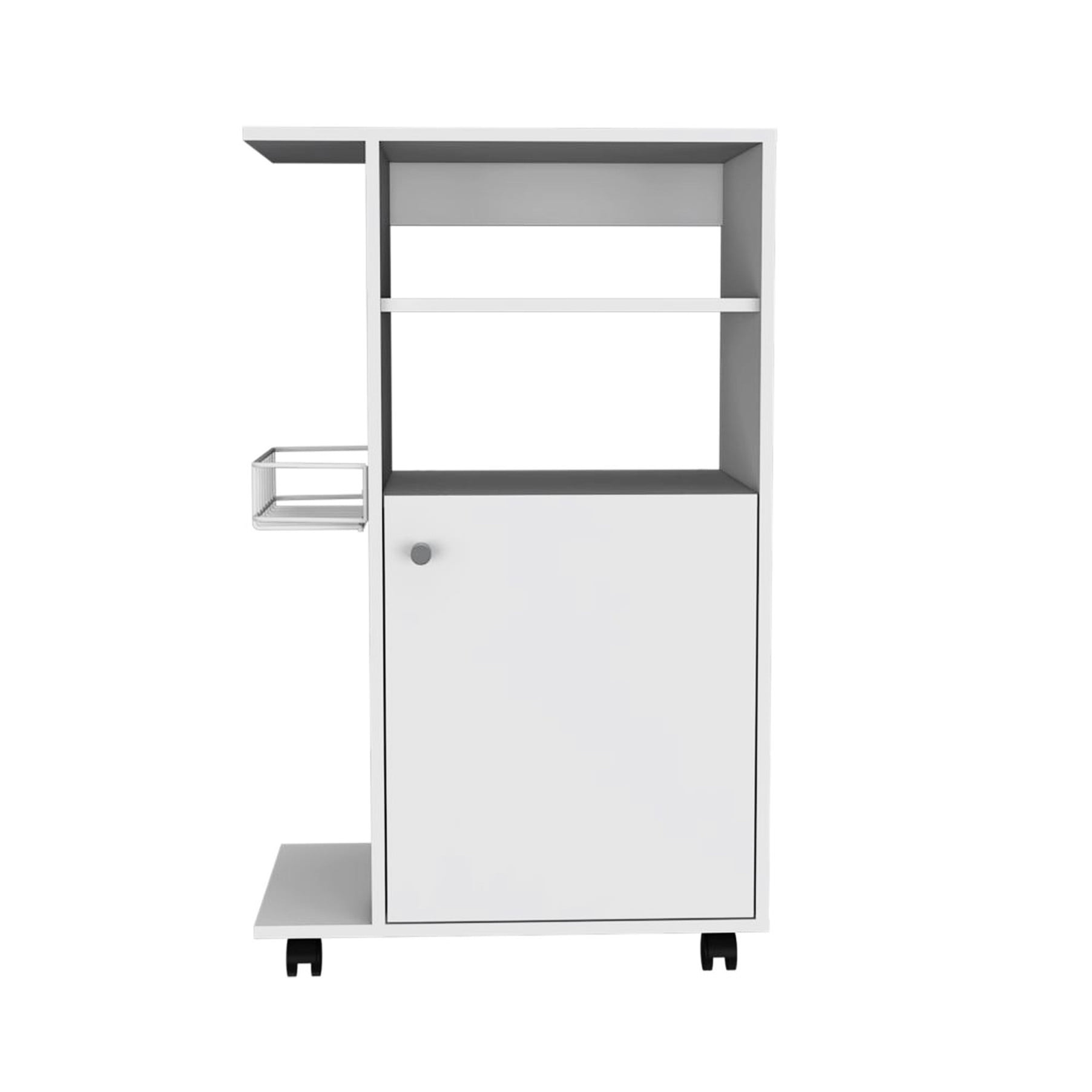 White - finished - Microwave Support - Kitchen Setup - Years of Usefulness