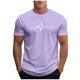 thumbnail image 1 of Eres Más Que una Camisa de Puntuación de Prueba Nueva Moda Casual Hombres Imprimir Camiseta Deportiva Manga Corta Blusas de Cuello Redondo, 1 of 1