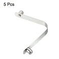thumbnail image 3 of Uxcell 9x7.3mm Kayak Paddle Snaps, Solid Button Double Pins Lock Tube Spring Clips for Tent Pole, 5 Pack, 3 of 6