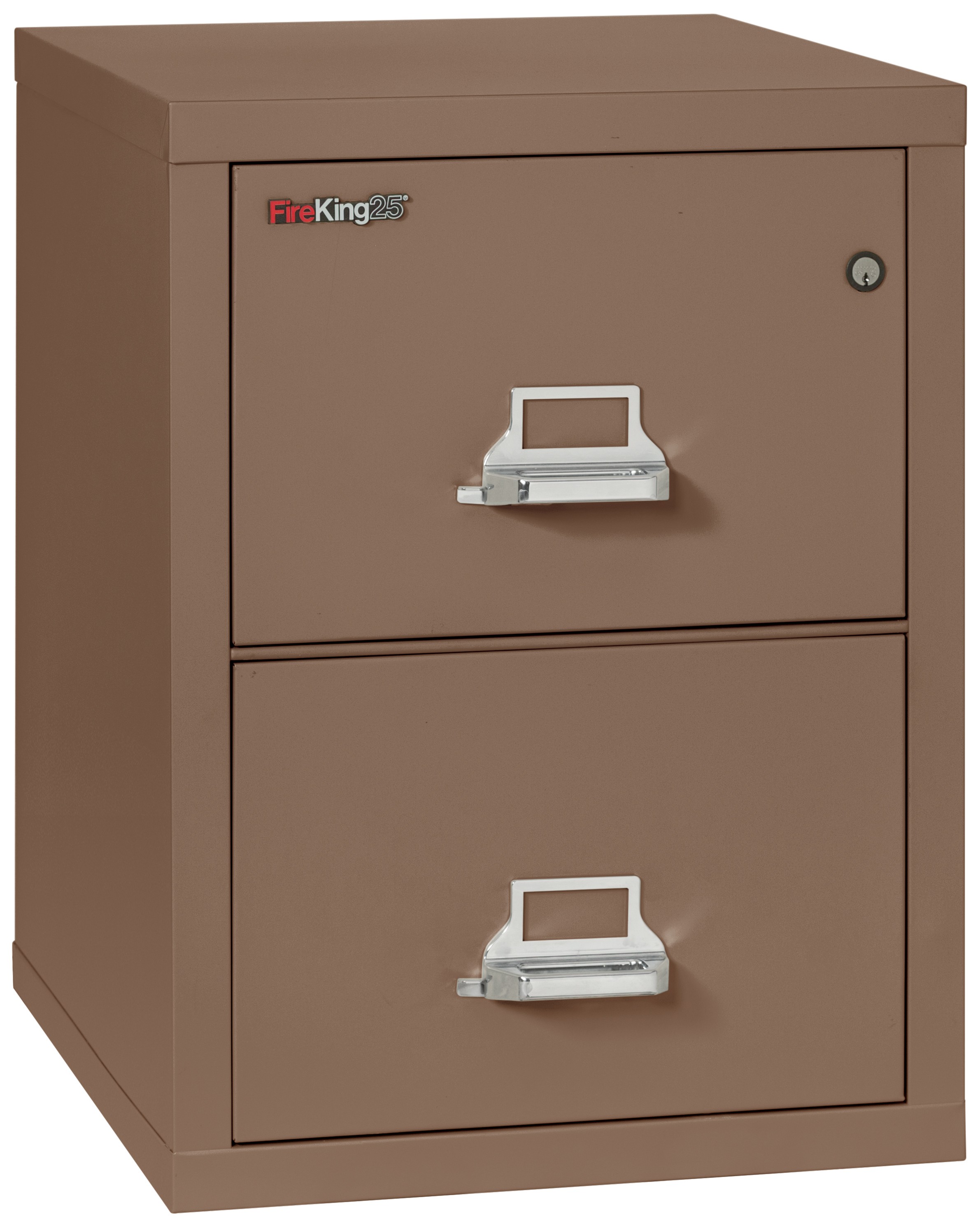 Fireking 2 Drawer Letter 25" D Classic Vertical fireproof File Cabinet-Tan - image 1 of 1
