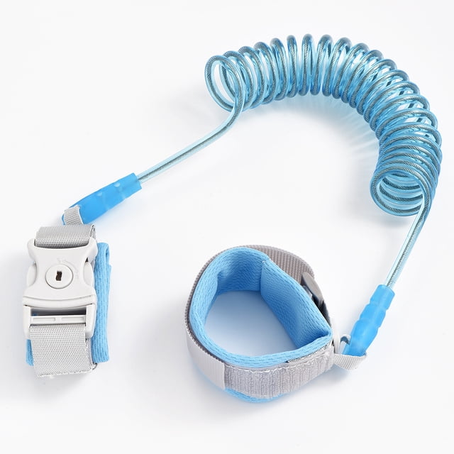 Correa antipérdida con llave bloqueable de 2 metros, pulsera antipérdida, infantil y bebé