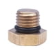 thumbnail image 1 of Tapón de depósito con junta tórica Yashi 93210-09165 para motor fueraborda 75 a 90 HP Dorado, 1 of 5