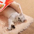thumbnail image 4 of Pet Resting Hideaway Bed House Condo Plush for Small Large Pet Warm Bed Nest for Dogs Cats Cave Plush Red L, 4 of 4