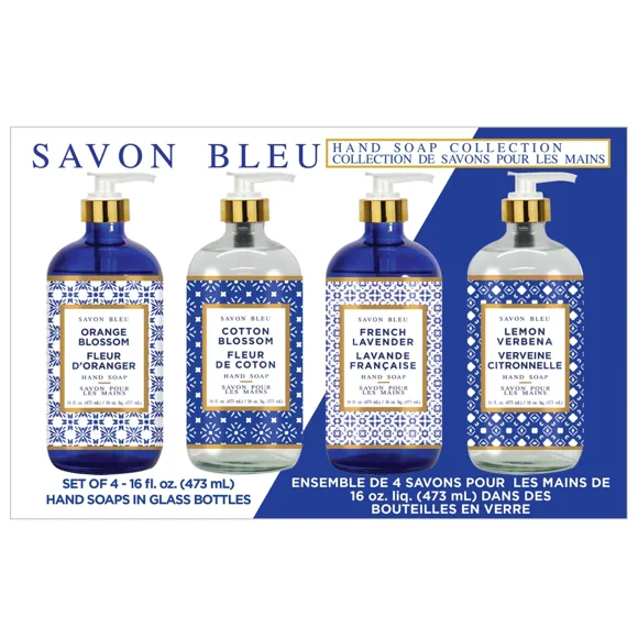 Savon Bleu Savon pour les Mains, 4 X 473 ml