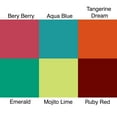 thumbnail image 4 of 18-inch Double-corded Solid Twill Square Throw Pillows with Inserts (Set of 2), Aqua Blue, 4 of 5