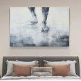 thumbnail image 4 of Abstract Art Modern Decorative Painting Feet Framed Canvas Poster Bedroom Decor Sports Landscape Office Room Decor Gift,Frame-style,28×41inch (70×105cm), 4 of 8