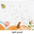 thumbnail image 2 of Fall Tablecloth Oval, Thanksgiving Tablecloth, Pumpkin Turkey Leaf Tablecloth, Fall Harvest Tablecloths for Oval Tables, Spill-Proof Table Cloth for Dining Room Table,60x120inch, 2 of 6
