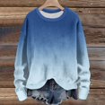 thumbnail image 3 of ShomPort Womens Oversized Sweatshirts Crewneck Long Sleeve Tunic Tops Fleece Pullover Fall Fashion Clothes, 3 of 5