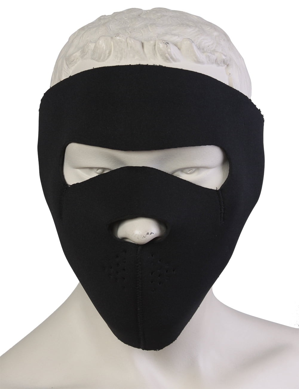 Neoprene Full Face Mask (2 PACK), Black by