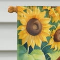 thumbnail image 4 of Irish Setter in Sunflowers House Flag 28 in x 40 in, 4 of 7