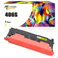 thumbnail image 1 of Toner Bank Compatible Toner Cartridge Replacement for Samsung 406S CLT-Y406S/XAA High Yield (Yellow, 1-Pack), 1 of 7