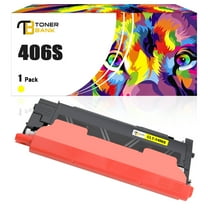 Toner Bank Compatible Toner Cartridge Replacement for Samsung 406S CLT-Y406S/XAA High Yield (Yellow, 1-Pack)