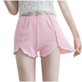 thumbnail image 2 of Pxiakgy Short de Sécurité Mode Femme Slim Décontracté Extensible Rose + 4TG, 2 of 6