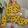 thumbnail image 6 of Sikiie Dinosaur Women's Long-Sleeve Shirt and Full-Length Bottom Pajama Set (s-xxl)-XX-Large, 6 of 7