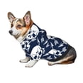 thumbnail image 7 of Haiem white arrow Skull for Winter Dog Hoodie Sweatshirts with Pockets Warm Dog Clothes for Small Dogs Chihuahua-Small, 7 of 7