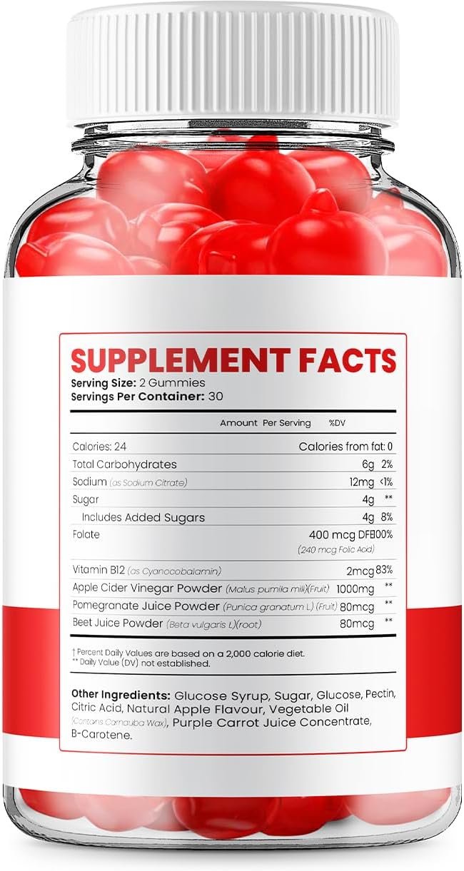 2 Pack Keto Bites ACV Gummies Advanced Formula Keto Bites Weight Loss Apple Cider Vinegar Gummies Dietary Ketogenic Support Supplement B12 Beet Root Juice Men Women 120 Gummies