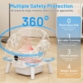 thumbnail image 4 of SUW Self Cleaning Cat Litter Box, Open-Top Automatic Litter Box for Multiple Cats, Large Capacity Robot, APP Control, Safety Protection, 2 Rolls Litter  Liners Bag, 1 Odor Eliminator, 4 of 7
