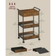thumbnail image 5 of Carrito de almacenamiento VASAGLE de 3 niveles con cajón, 30 x 46 x 71 cm, 5 of 6