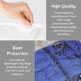 thumbnail image 3 of MMBM 18 Inch x 24 Inch, 10000 Count Large Flat Open Clear Plastic Bags for Packaging, 1 Mil Thick Large Plastic Bags for Food, Storage & More, 3 of 6