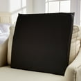 thumbnail image 4 of McKesson Foam Back and Lumbar Support Cushion, Black - 18 in x 17 in, 4 Ct, 4 of 8