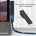 thumbnail image 2 of 8 [Combinación 637743] Adaptador Microsoft Surface PD C Conversión Adaptador Microsoft Carga Rápida 15V/3A Cabeza Magnética Pro3/4/5/6, 2 of 6