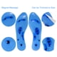 thumbnail image 2 of Plantillas magnéticas Plantillas transpirables para zapatos Masaje Terapia de pies Alivio del dolor Labymos Plantillas, 2 of 6