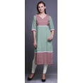 thumbnail image 2 of Bimba Robe Kurti Longue Imprimée Tunique Droite Robes pour Femmes Haut Indien, 2 of 5