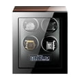 thumbnail image 3 of Luxury Automatic Watch Winder Safe Box With Motor LCD Touch Screen And Wooden Watch Accessories Boxes Remote Control ,Strong Secure, 3 of 7