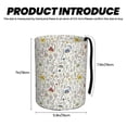 thumbnail image 3 of Easygdp Colorful Mushrooms and Plants Car Trash Can Garbage Car Accessories Trash Can Car Waste Bin for for Driver and Passenger Any Vehicle, 3 of 7