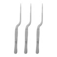 thumbnail image 3 of 1 juego de 3 pinzas de acero inoxidable de 16 cm, cómodas pinzas ENT, 3 of 4