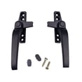 thumbnail image 1 of Bgsha 2pcs Window Handles With Lock Handle Aluminum Alloy Door Handle Latch Catch Casement Locking Handle For Door Window, 1 of 7