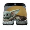 thumbnail image 7 of CRAZYBOXER Men's Underwear The Mandalorian Stretch Soft Boxer Brief Original (3 PACK), 7 of 7