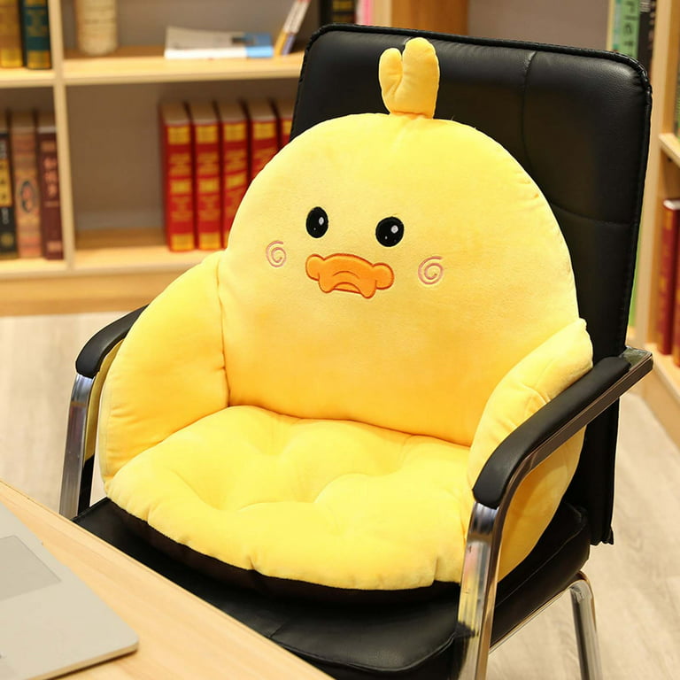 NUTEOR Chair Cushion Comfy Cute Seat Cushions, Kawaii Sofa Floor Pillow  Cute Plush Seat Pad for Gamer Chair, Cozy Pillows for Girl Office Worker  Gift
