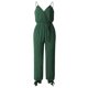 thumbnail image 2 of Gibobby Monos de Moda Mono sin mangas de cintura alta de color sólido de moda casual para mujer(Verde， L), 2 of 5
