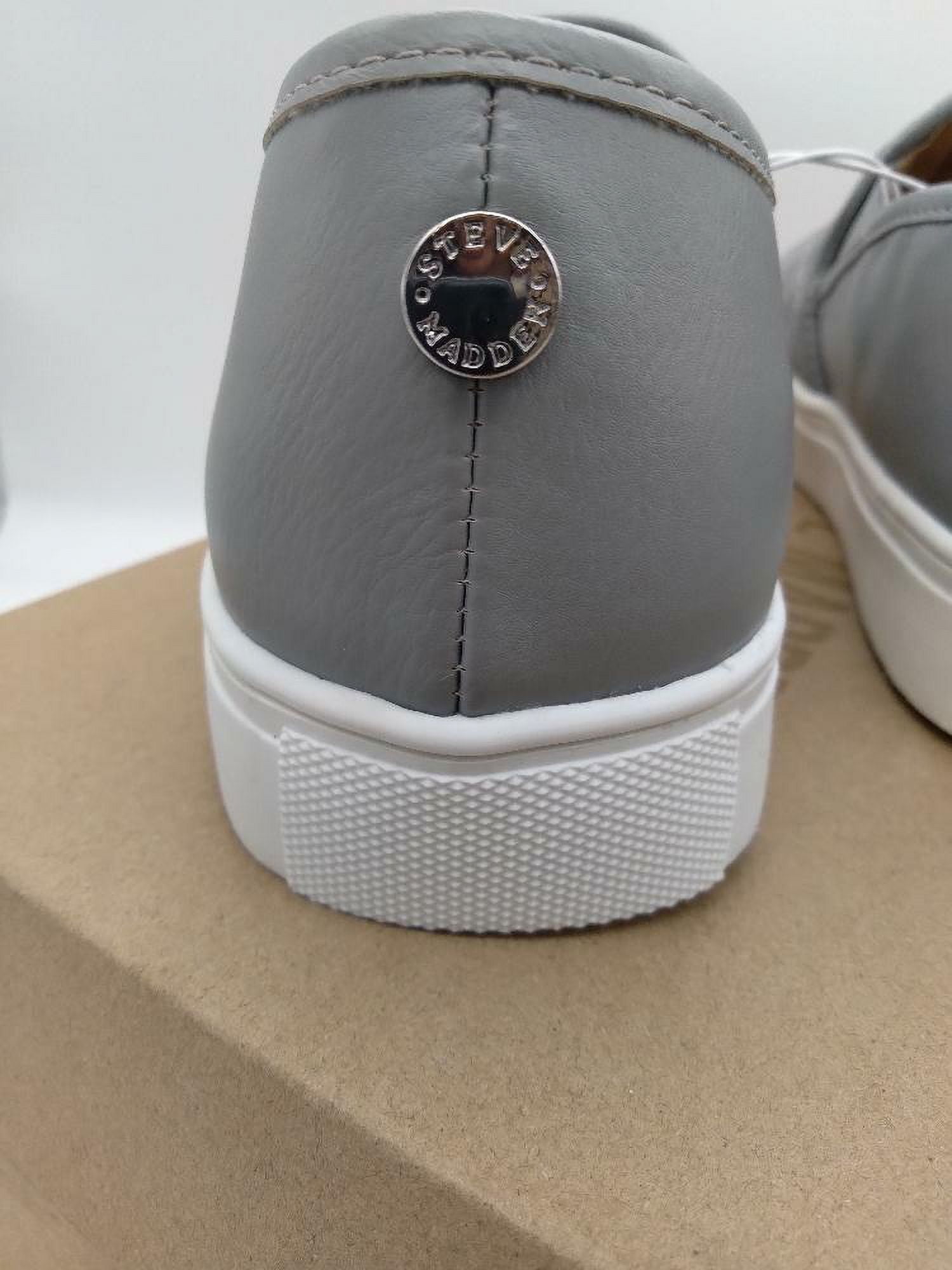 Gray quilted slip on sneakers best sale